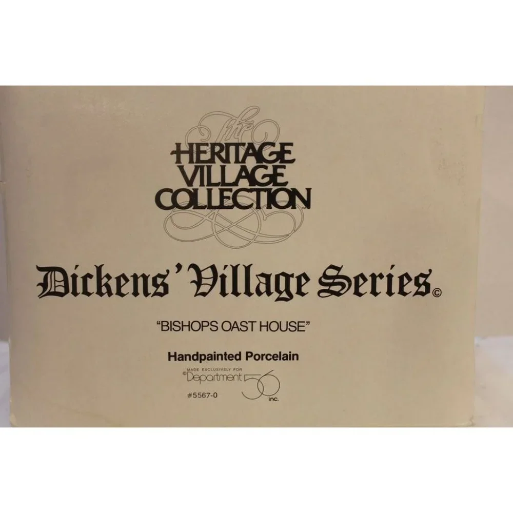 Dept 56 Dickens Village - Bishop Oast House   soi2023
